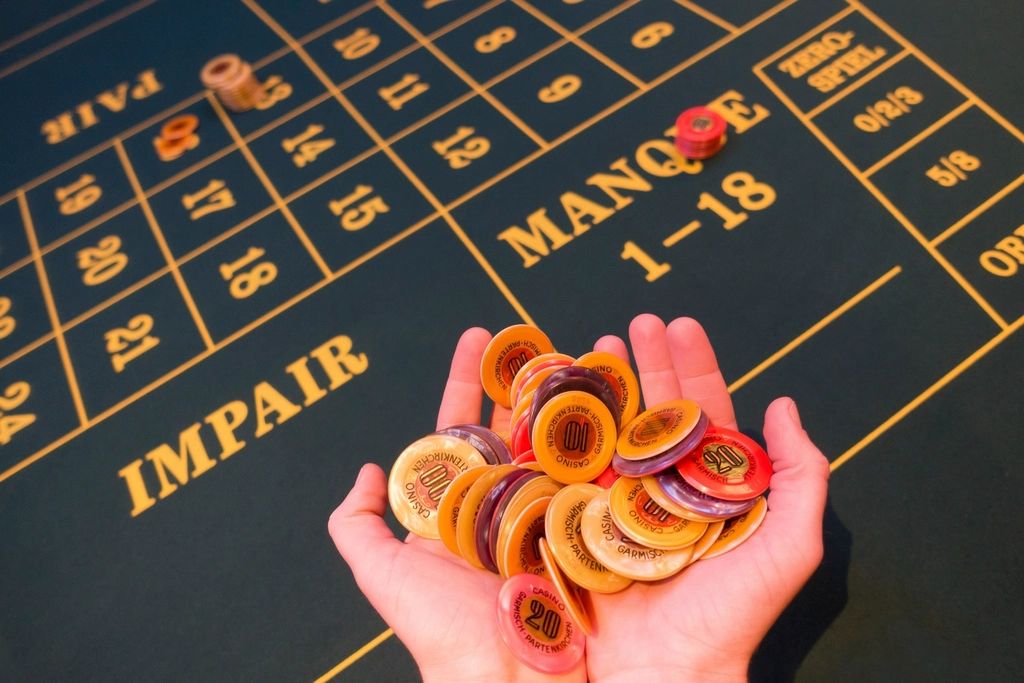 The gaming floor with machines and tables